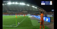 王献均举手送点！奥斯卡主罚命中，玉昆1-0领先津门虎